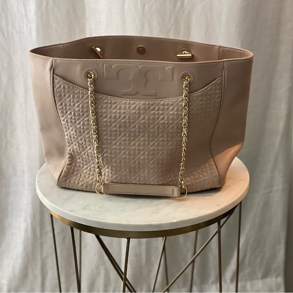 Tory Burch Ella Bio Mini Tote Color Blush - Pink|145613655 Tory Burch Blush Purse
